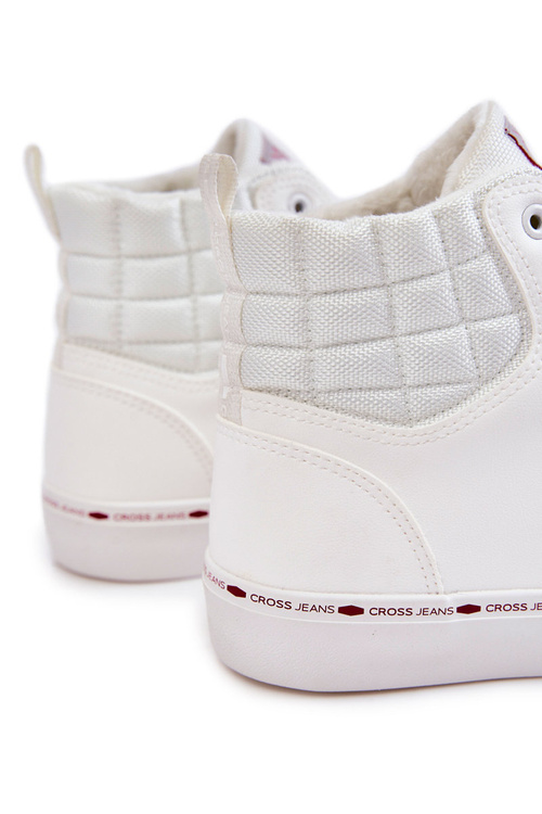 Pánske vysoké iskry pánske tenisky krížové džínsy KK1R4056C biele