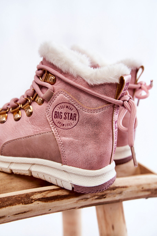 Izolované topánky pre deti pre ružový posúvač veľkej hviezdy KK374177