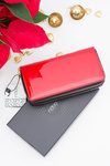 Nobo Large Red Lacquered Wallet