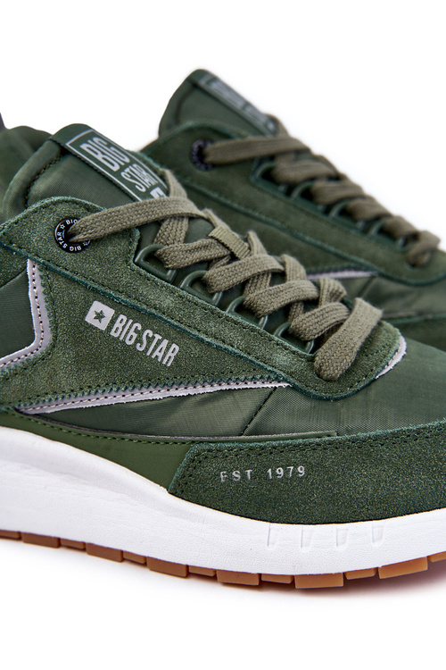 Pánské sportovní boty Big Star KK174020 Zelená