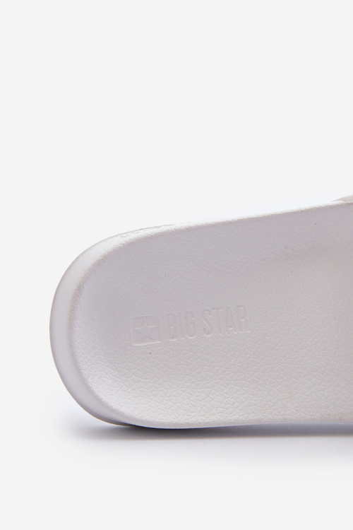 Pánske šľapky Big Star NN174651 Biele