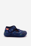 Detské Papuče Milami Elastické Na Suchý Zips Granátové Ambette