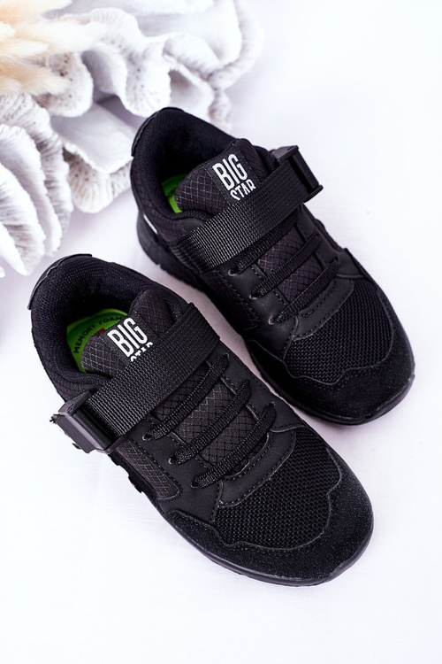 Dětské Sportovní Obuv Memory Foam Big Star HH374164 Černé