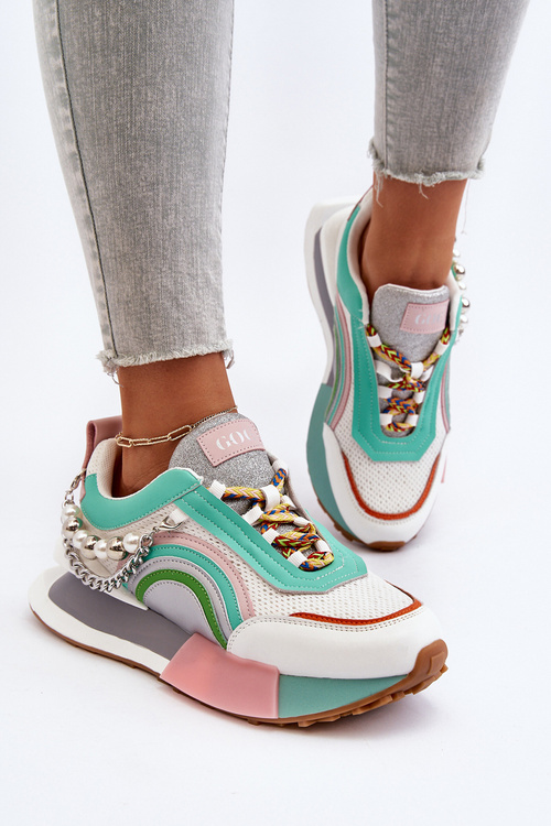 Dámské tenisky s ozdobou GOE NN2N4048 Multikolor