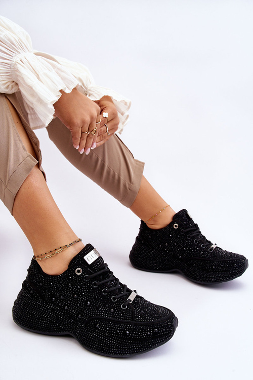 Dámské Tenisky na platformě GOE JJ2N4058 Černá