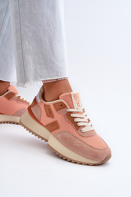 Dámské tenisky Big Star NN274976 Oranžové