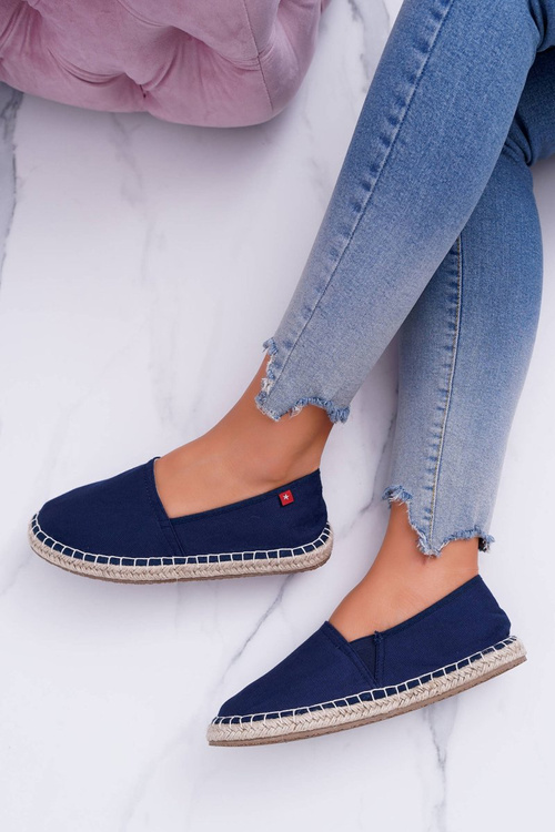 Dámské Espadrilky Big Star Tmavě Modré DD274A151