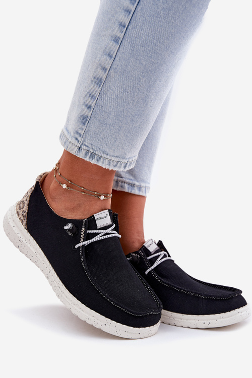 Lehké Textilní Polobotky Dámské McKeylor 96116 Černé