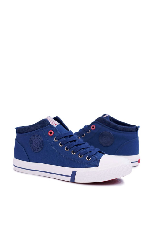 Pánske krížové džínsy Sneaker High Material Navy DD1R4057