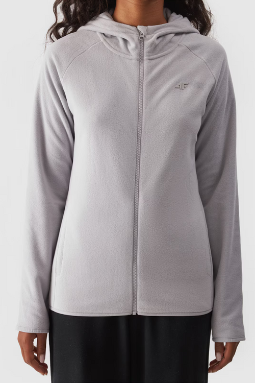 Polar S Kapucňou Regular Dámsky 4F Sivý 4FWMM00TFLEF291-25S