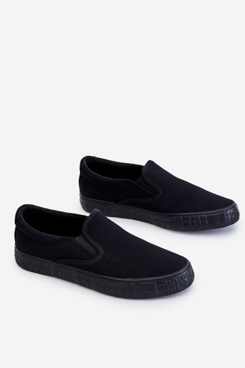 Dámské tenisky Slip-On Big Star LL274392 Černá