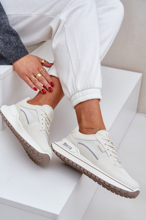 Dámske Tenisky Big Star NN274A088 Svetlo béžové