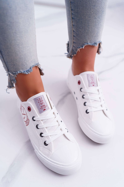 Dámské Tenisky Cross Jeans Bílé DD2R4068