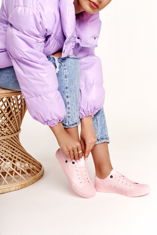 Dámské Klasické Nízké Tenisky BIG STAR AA274028 Růžové