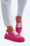 Dámske tenisky MEMORY FOAM SYSTEM BIG STAR NN276004 Fuksia