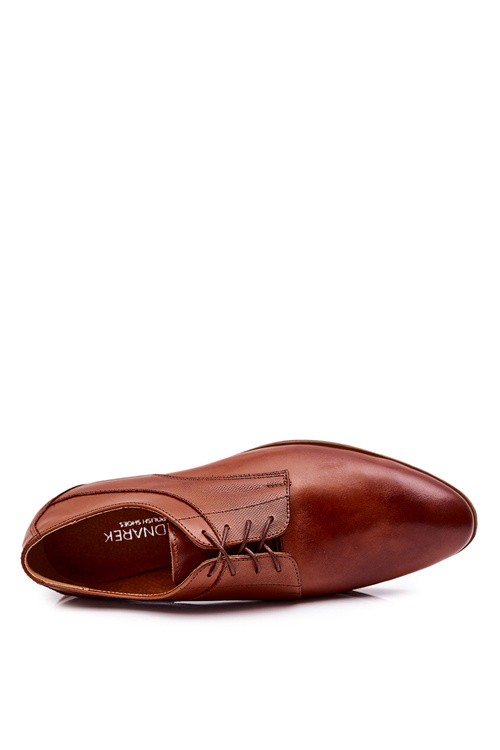 Klasické kožené topánky Bednarek 806 hnedá