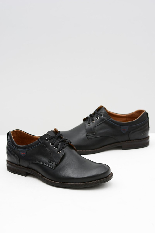 Čierne pánske topánky Nikopol 1577