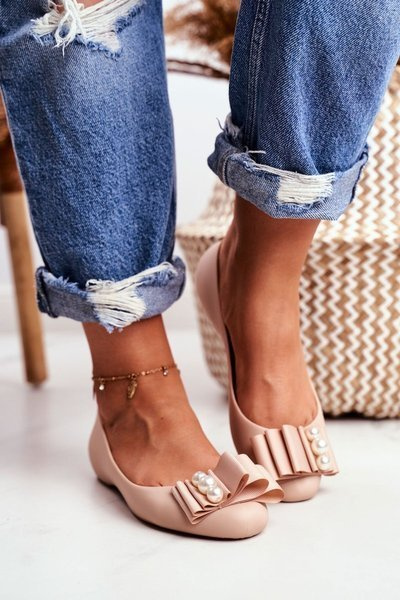 Meliski Rubber Ballerinas béžový béžový béž