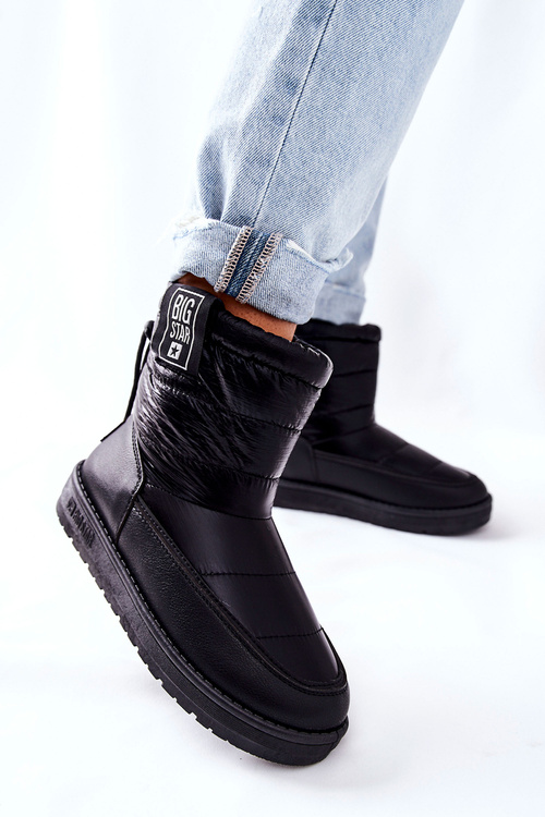 Dámske snehové topánky Big Star II274120 Čierna