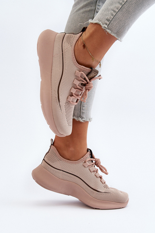 Dámske športové topánky Big Star NN274664 Nude