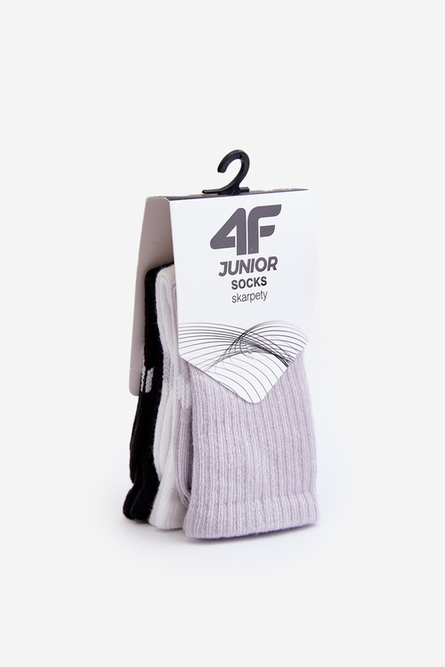 4F Dievčenské Casual Ponožky 4FJWAW23USOCF229-90S Multikolor
