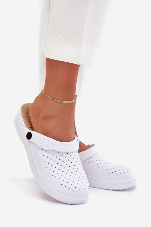 Pěnové Klapky Dámske Biele Faylina