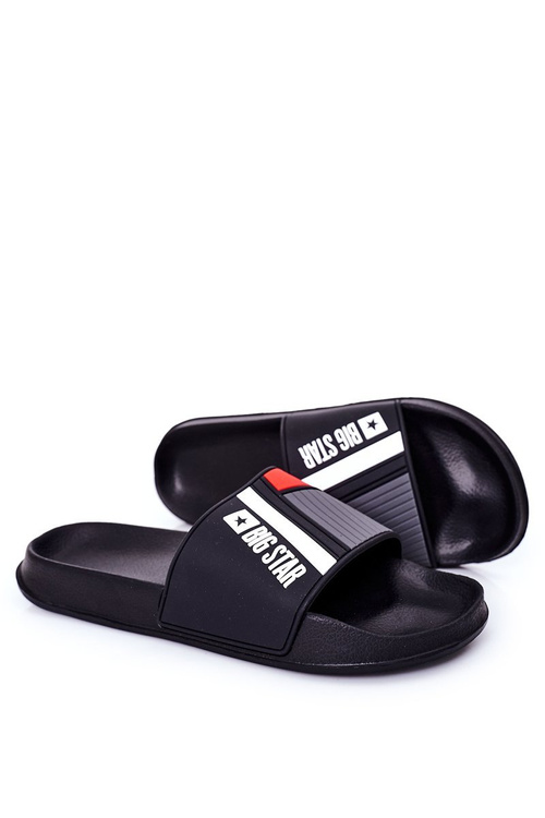 Pánska veľká hviezda HH174836 Čierne papuče