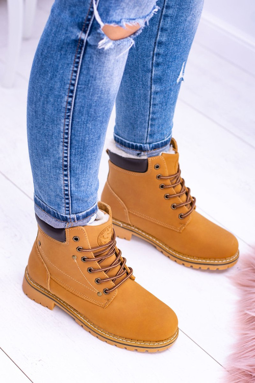 Dámské kotníkové boty s kožešinou Smith's Polari