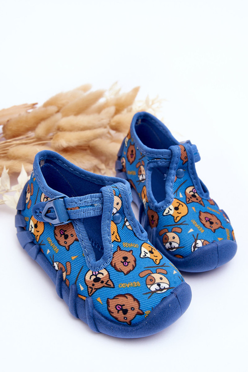 PAPCIE Shoes Befado Animals 110p478 modrá