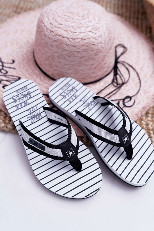 Ženské flip -flops Big Star DD274A251 čierna