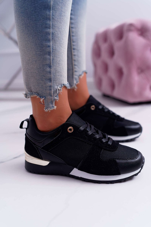 Dámske športové topánky Suede Black Merido