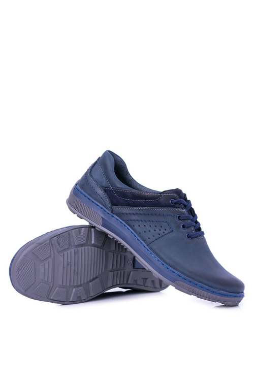 Príležitostné topánky Ventrillo Navy Blue Pánske topánky