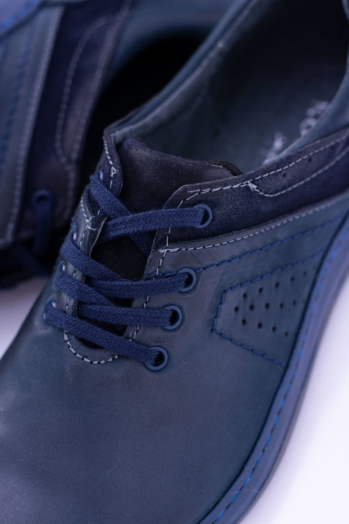 Príležitostné topánky Ventrillo Navy Blue Pánske topánky