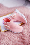 Dětská Obuv Sportovní Slip On Růžové Sammy