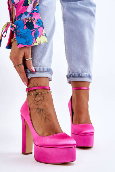 Módne čerpadlá na vysokom stĺpe Fuksia Hayden