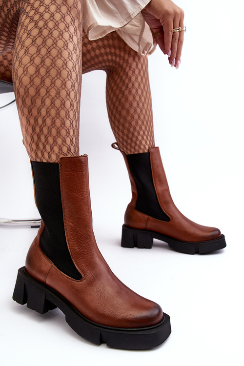 Ženské topánky Jodhpur Laura Messi 2693/229 Brown