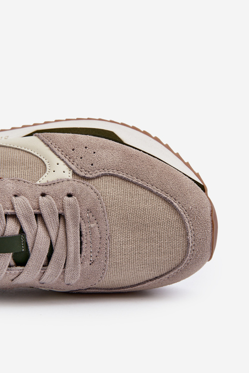 Pánské tenisky s paměťovou pěnou Memory Foam od Big Star NN174349 Beige