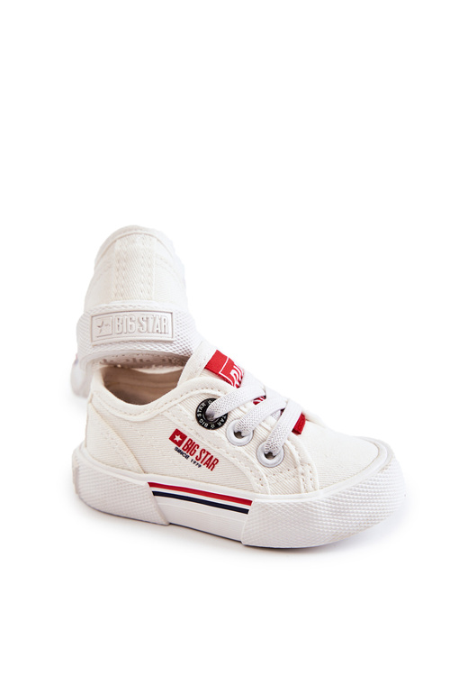 Detské nízke tenisky Veľká hviezda JJ374160 biela