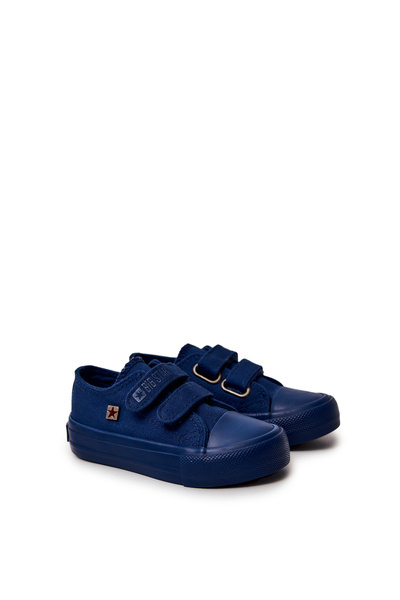 Detská klasická veľká hviezda JJ374044 Navy Blue tenisky
