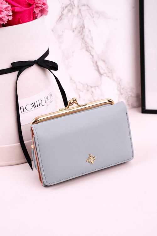 Média dámska peňaženka pripevnená Bigiel Milano Blue