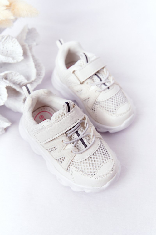 Dětské Tenisky S LED Svítící Podrážkou Bílé So Cool!