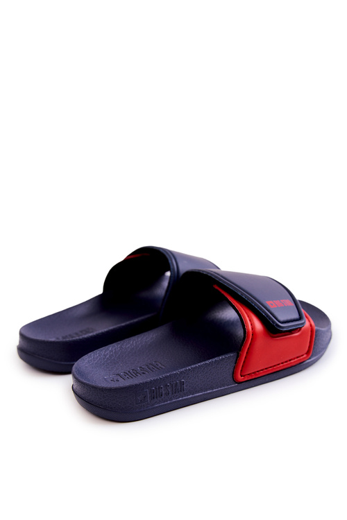 Ľahké detské žabky veľkú hviezdu jj374351 NAVY BLUE