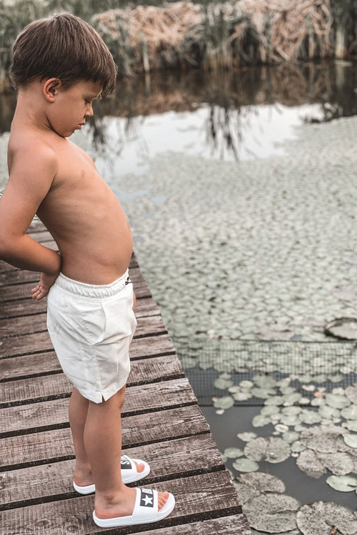 Nazouváky Dětská Big Star DD374154 Bílé