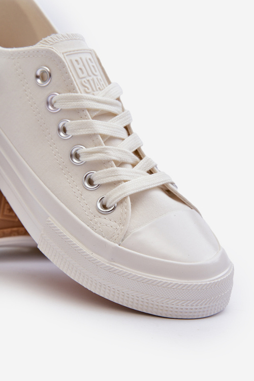 Mužské nízké tenisky Big Star NN174111 Bílé