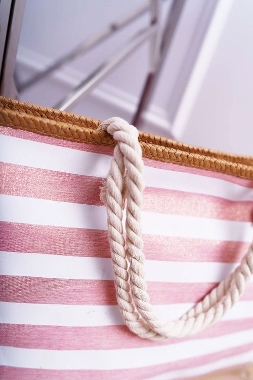 Plážová taška růžová