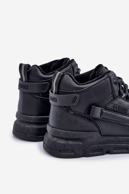 Pánské Tenisky Z Eko Kůže Big Star OO174004 Černé