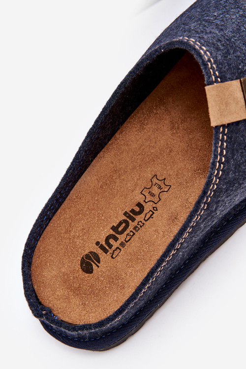 Mužské profilaktické pantofle Inblu SI000001 tmavě modré