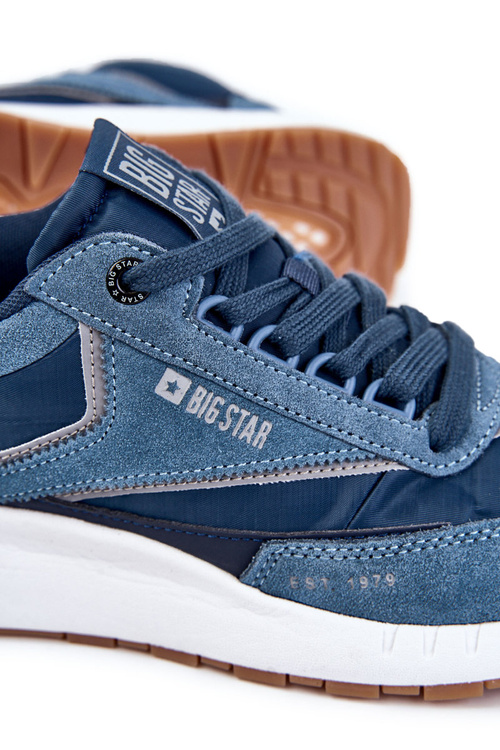 Pánske športové topánky Veľká hviezda KK174022 NAVY BLUE