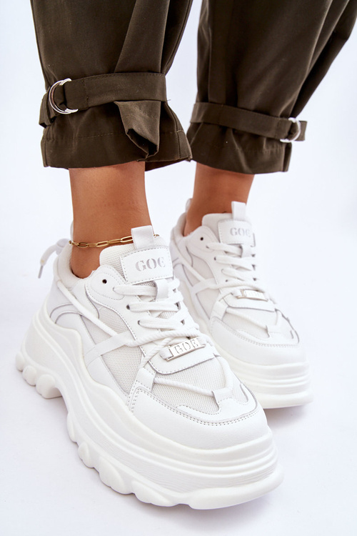 Športové topánky na masívnej platforme Goe LL2N4029