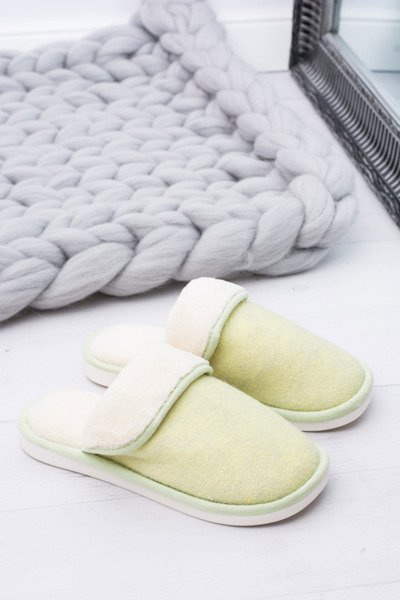 Dámské domácí papuče zelená Sleepy
